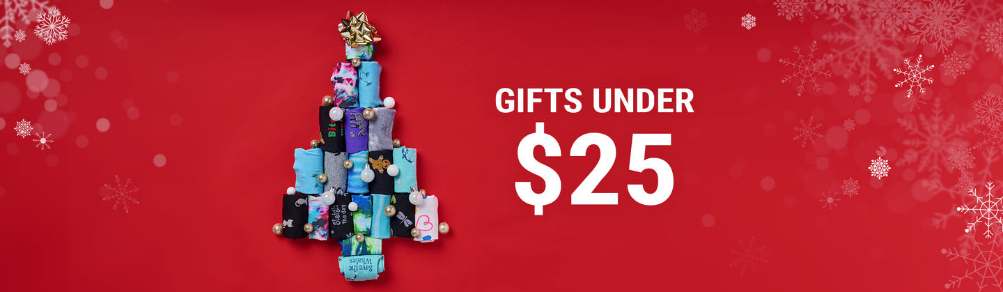 Gifts Under $25. Assortment of Nurse Mates Socks.